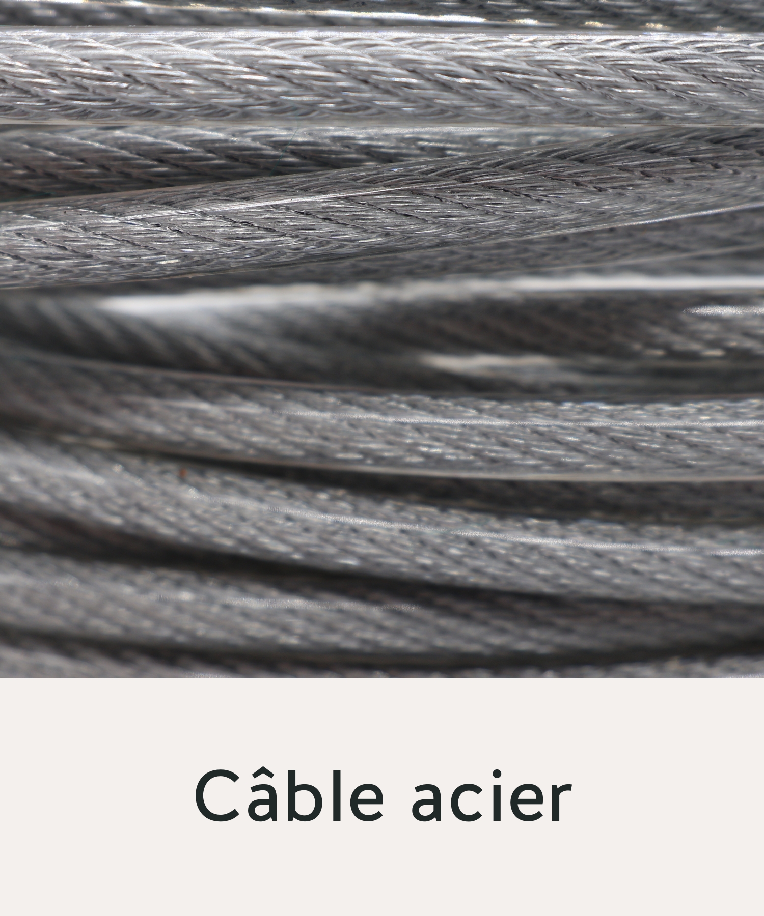 Câble acier