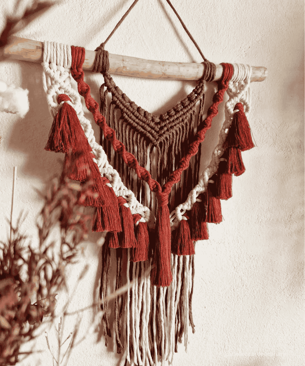 Tenture murale Macramé - Atelier cordedebrume