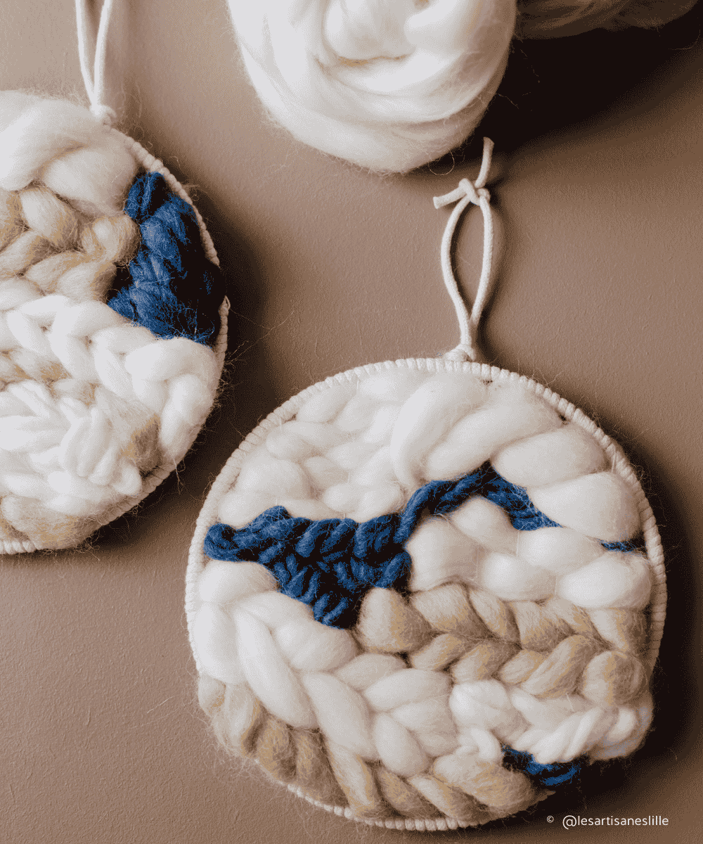 Laine merinos - Lesartisaneslille