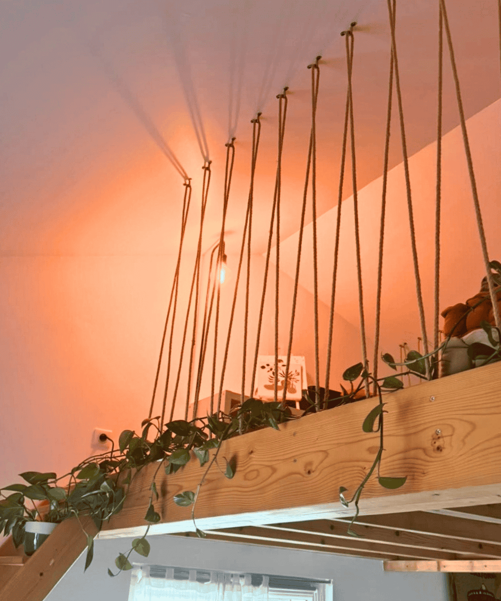 Claustra cordage mezzanine