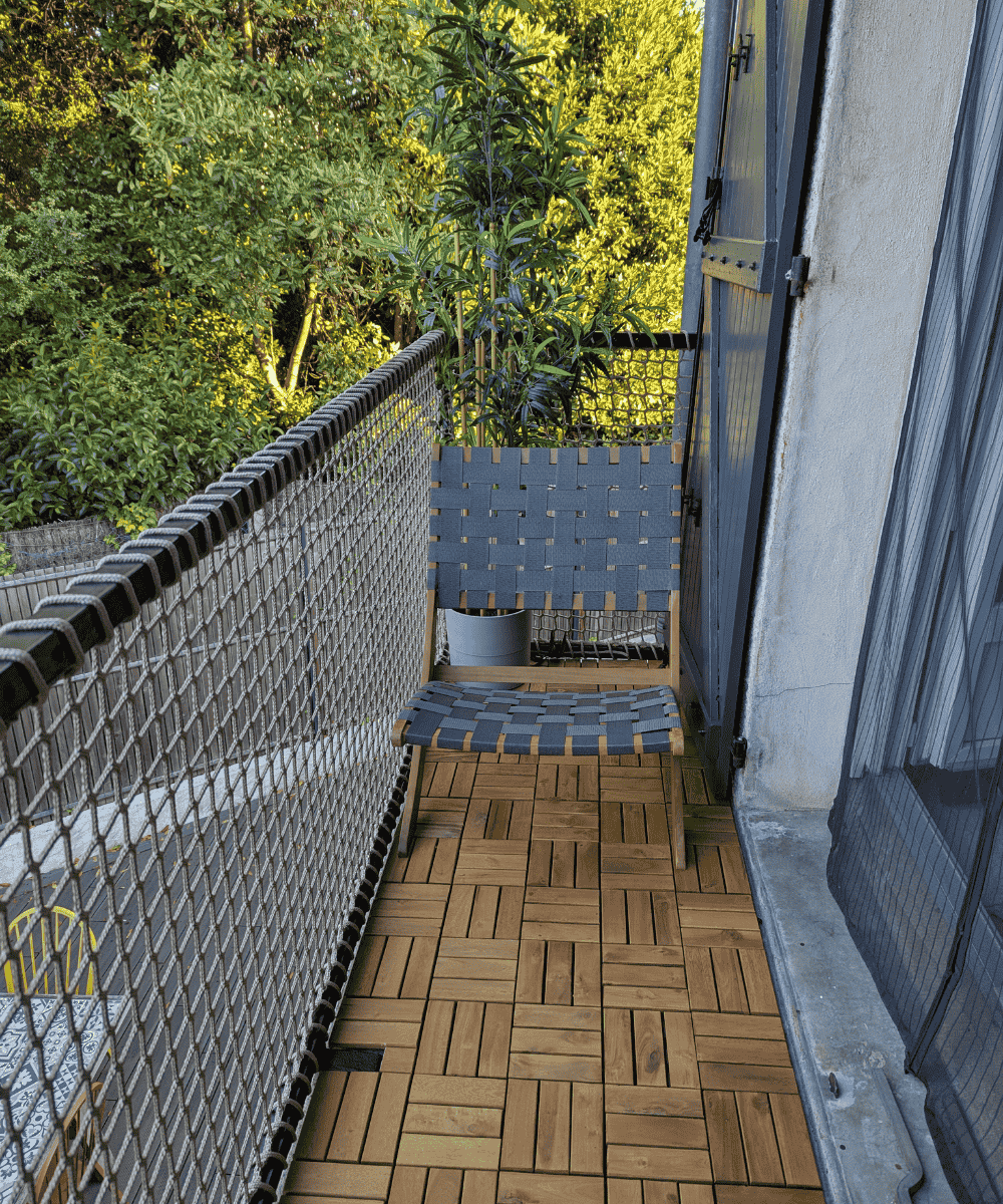 Filet garde-corps balcon 