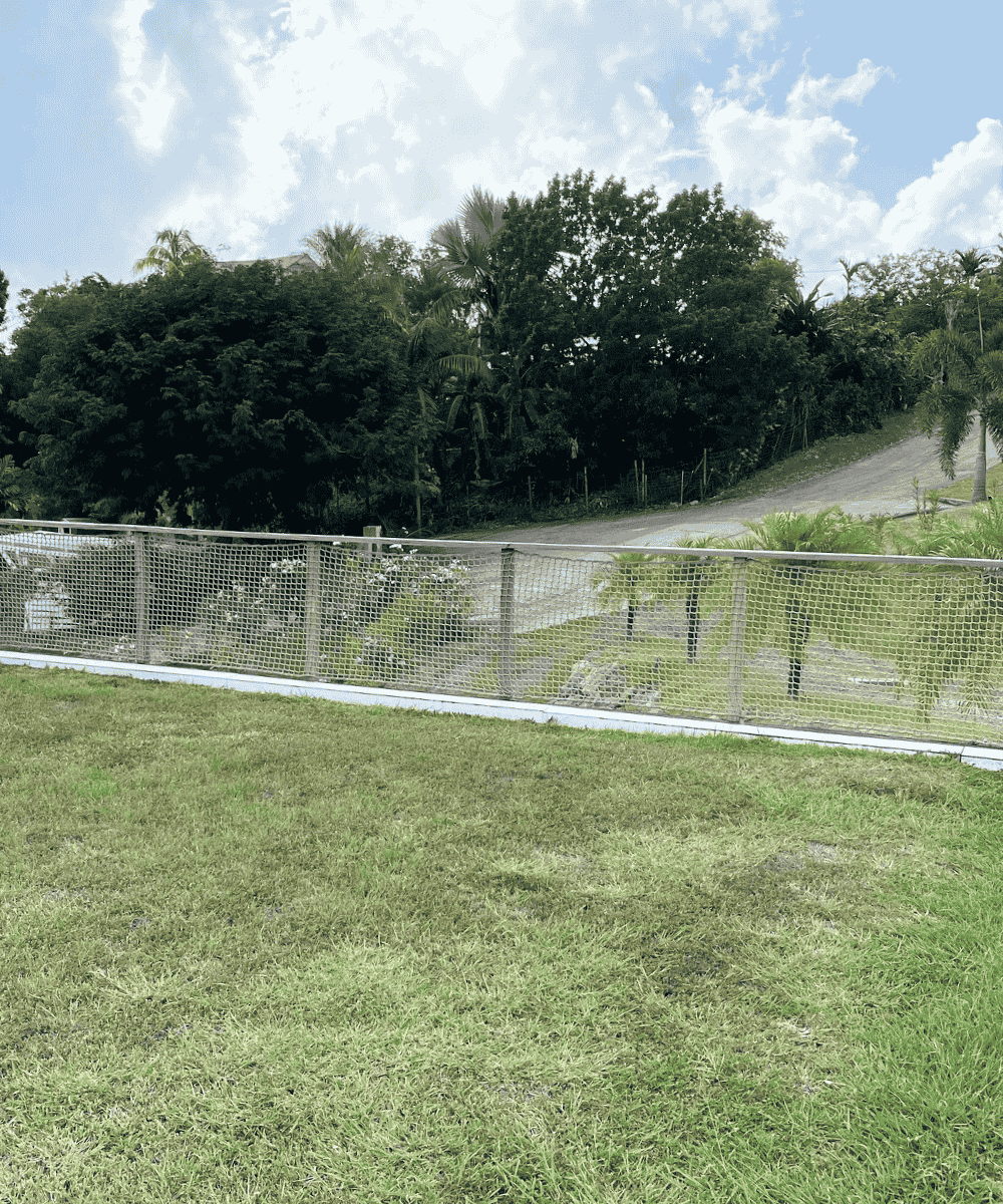 Filet garde-corps extérieur