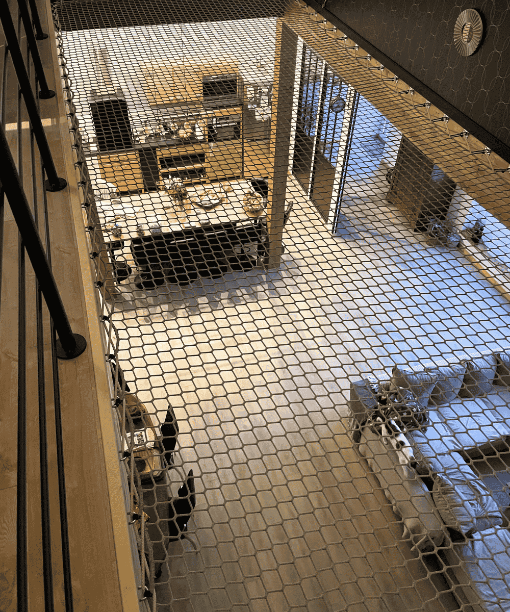 Filet mezzanine vue d'en haut