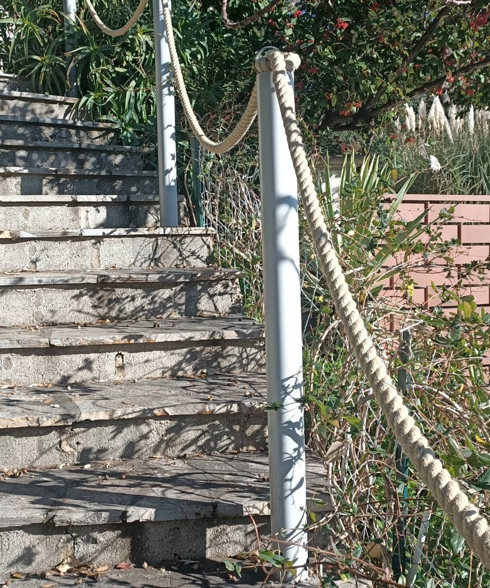 Rampe d'escalier extérieur