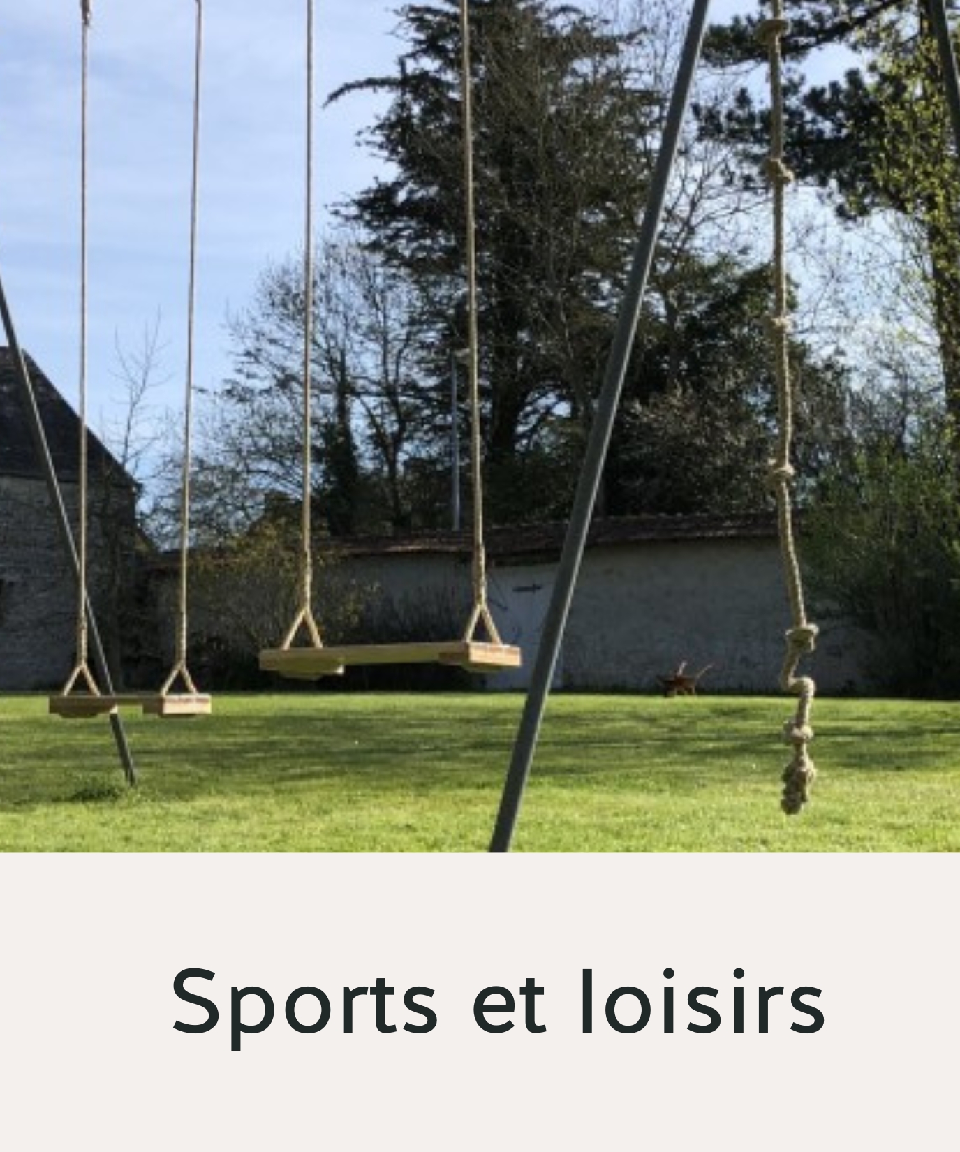 Sports et loisirs